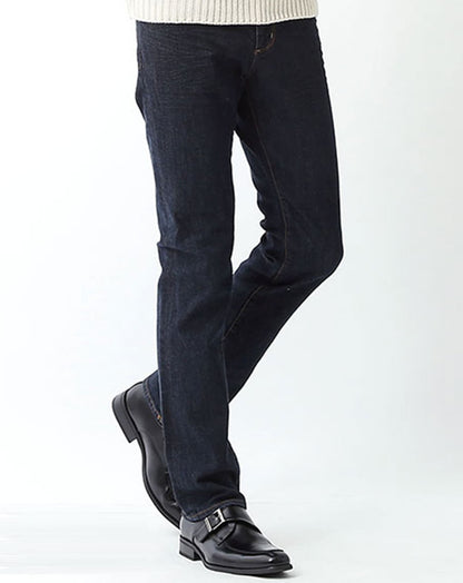 日本製 ハイブリッドストレッチデニムパンツ