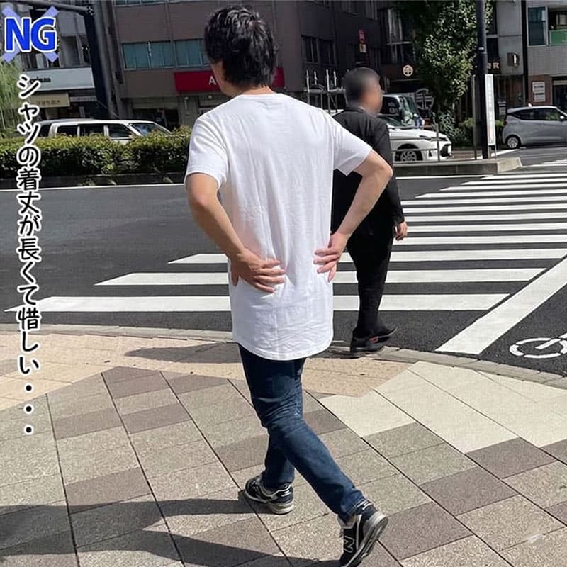 Tシャツで春夏にオジサン見えさせない「2つの条件」1"