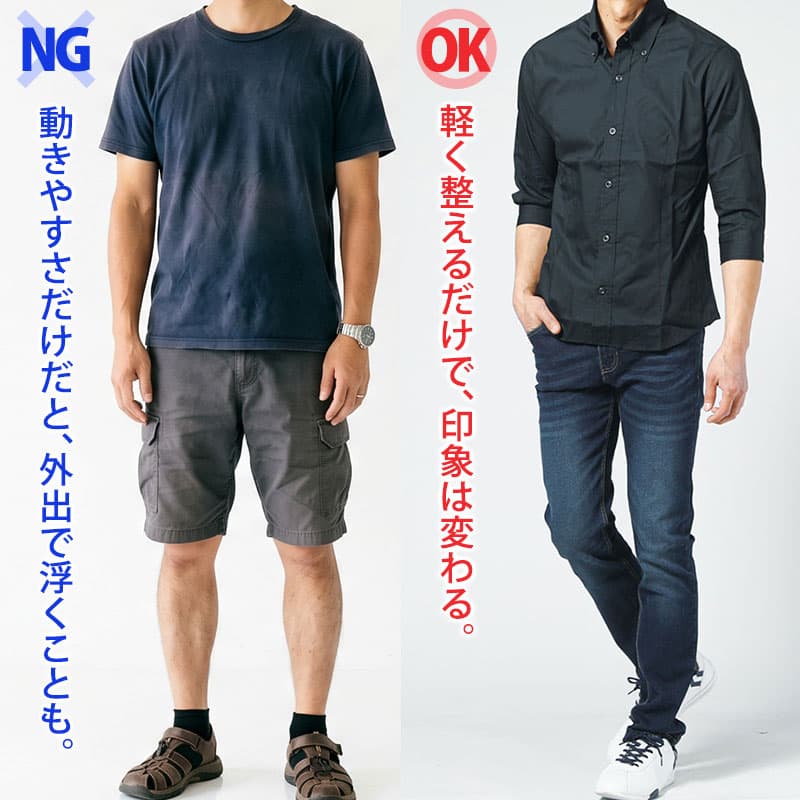 【TPOシーン別】大人の夏コーデの正解1
