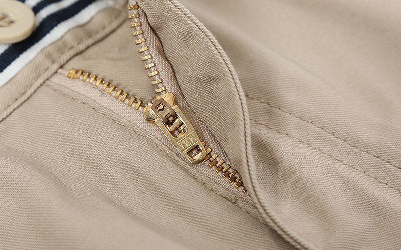 ラインテープデザインクロップドパンツ