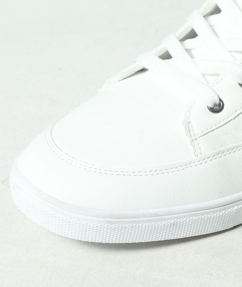 「サンプルセール品」PUレザーハイカットスニーカー