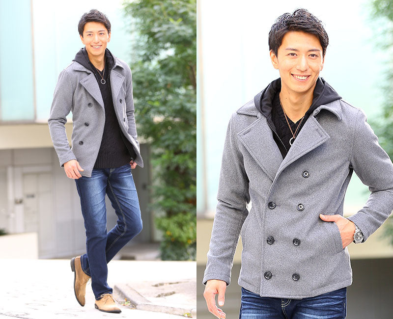 グレーコートメンズ オシャレに着こなすポイント 大人っぽく見せる着こなし方 メンズファッション通販メンズスタイル