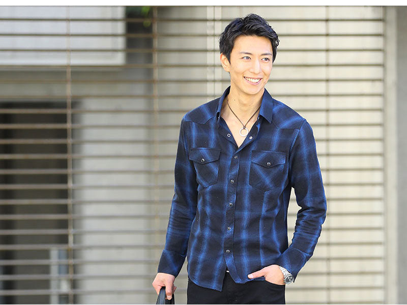 長袖シャツはメンズの味方 冬のおしゃれなコーデと人気の種類 メンズファッション通販メンズスタイル