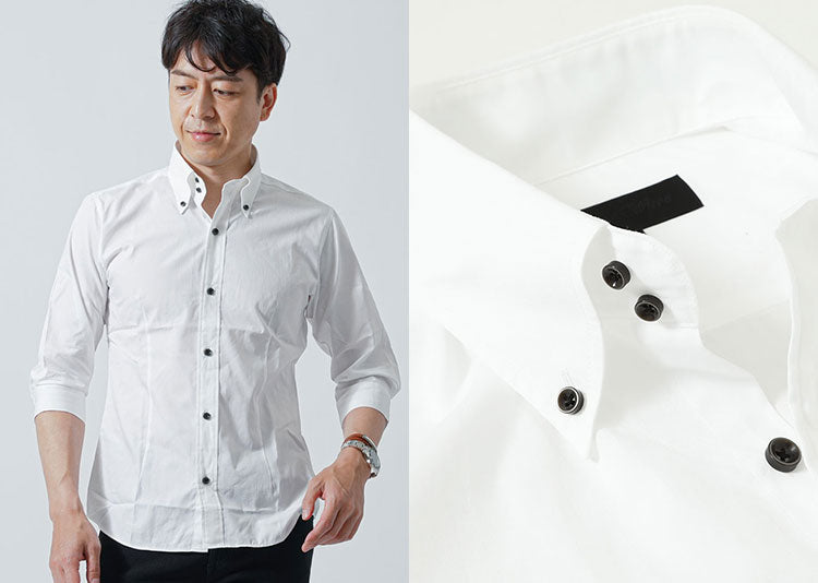 50代 ファッション コーディネート　シャツ　白シャツ